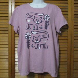 Life Is Good Crusher tee shirt like new 100% cotton soft & stretchy size XL
